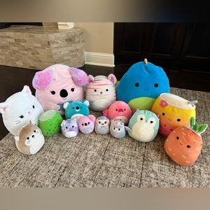 Squishmallows lot of 15